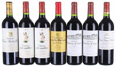2000/2003 Mixed Lot from Pauillac and Saint-Julien Classed Growths 