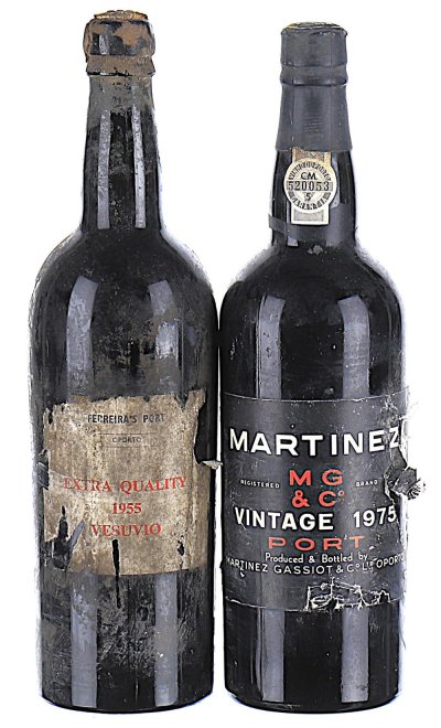 1955/1975 Ferreira's Extra Quality Port and Martinez, Vintage Port