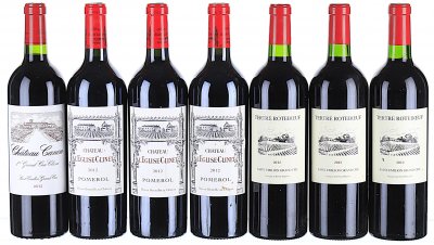 2012 Mixed Lot of St Emilion Grand Cru and Pomerol