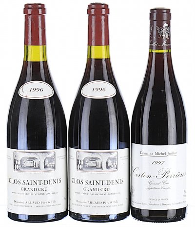 1996/1997 Mixed Lot of Grand Cru Red Burgundy