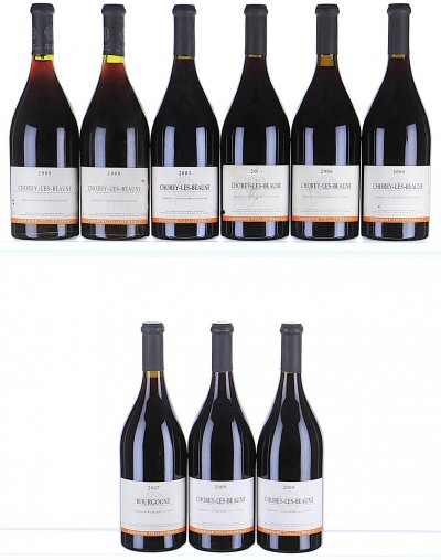 1999/2009 Mixed Lot of Tollot Beaut, Bourgogne, Rouge and Chorey-les-Beaune