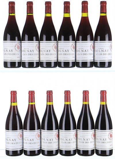 2001/2003 Domaine Marquis d'Angerville, Volnay Premier Cru, Clos des Ducs