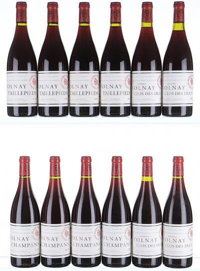 Mixed Lot of Domaine Marquis d'Angerville, Volnay Premier Cru