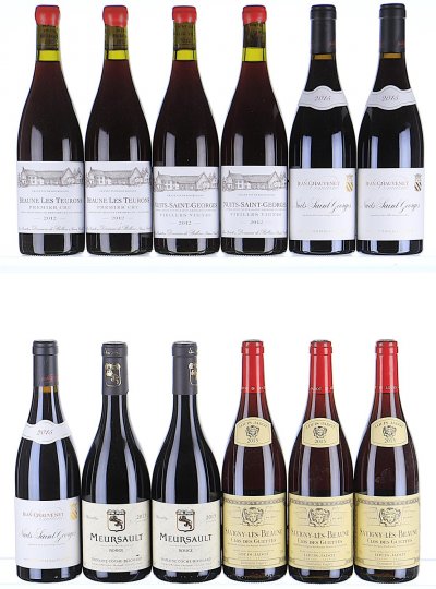 2012/2015 Mixed Lot of Red Burgundy