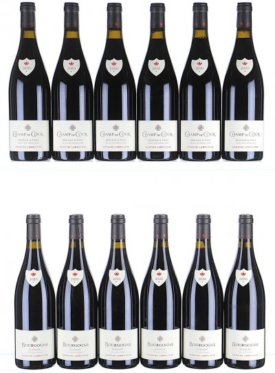 Mixed Lot of Champ de Cour and Gamay VV from Domaine Labruyere