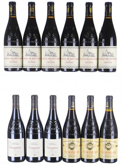 Mixed Lot of Gigondas and Vacqueyras