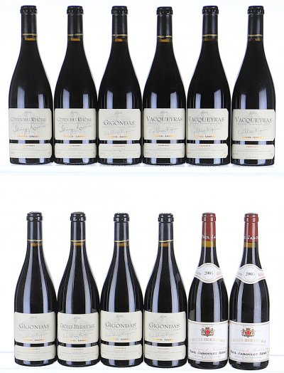 2003/2006 Mixed Lot of Tardieu-Laurent and Paul Jaboulet Aine