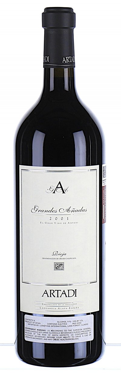 Artadi, Grandes Anadas, Rioja (Double Magnum)