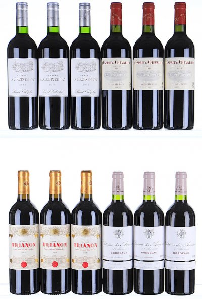 2012/2016 Mixed Left and Right Bank Bordeaux