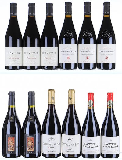 2010/2016 Rhone and Cotes du Roussillon