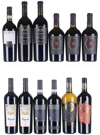 2012/2017 Mixed Italian Red, 1 bottle of White