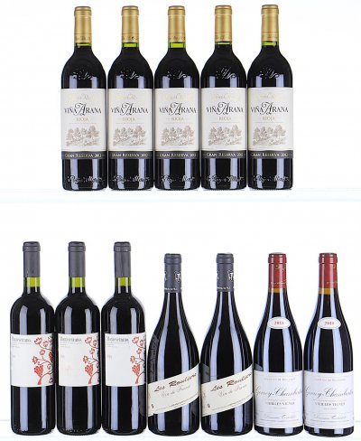 2001/2018 Mixed French, Italian and Spanish Red