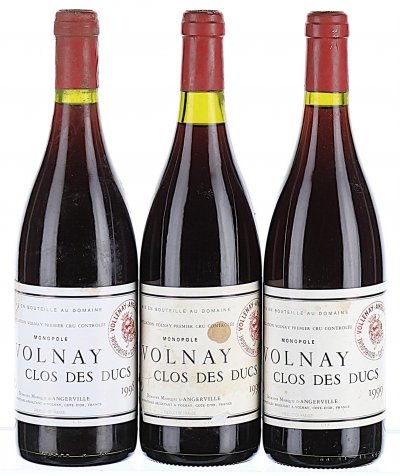 1998/1999 Domaine Marquis d'Angerville, Volnay Premier Cru, Clos des Ducs