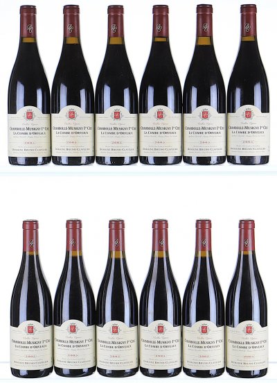 Domaine Bruno Clavelier, Chambolle-Musigny Premier Cru, La Combe d'Orveau Vieilles Vignes Rouge