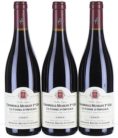 Domaine Bruno Clavelier, Chambolle-Musigny Premier Cru, La Combe d'Orveau Vieilles Vignes Rouge