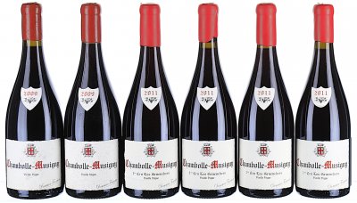 2009/2011 Mixed Lot of Domaine Fourrier, Chambolle-Musigny