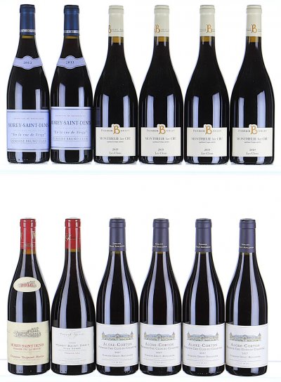 2009/2019 Mixed Lot of Burgundy