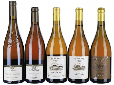 2002/2008 Mixed Lot of Off-Dry to Sweet Loire Wines