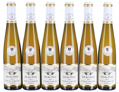 Joh. Jos. Prum, Wehlener Sonnenuhr Riesling Auslese Auktion, Mosel (Halves) - In Bond