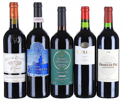 1999/2009 Bordeaux and Brunello di Montalcino
