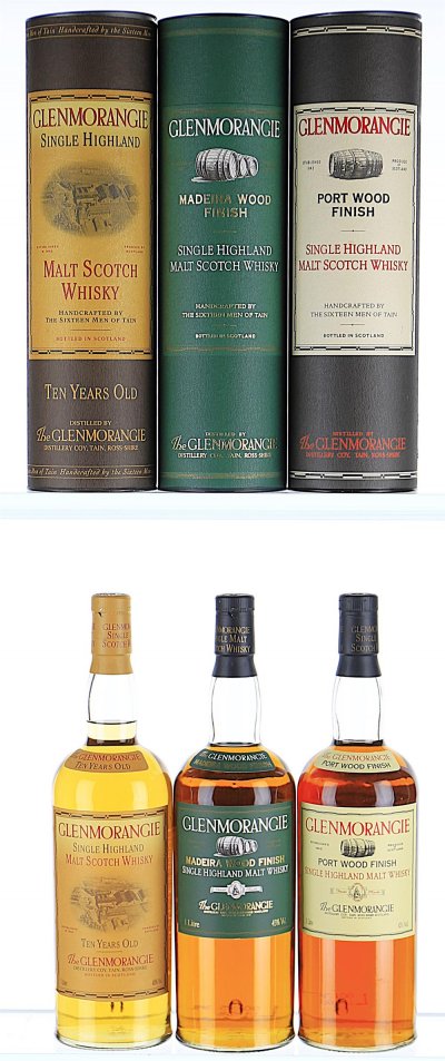 Three Expressions of Glenmorangie - 1990s Bottling (Litre)