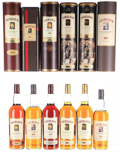 A Mixed Lot of Aberlour Whiskies  - 1990s Bottling (Mixed Formats)