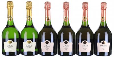 Mixed Lot of Taittinger, Comtes de Champagne