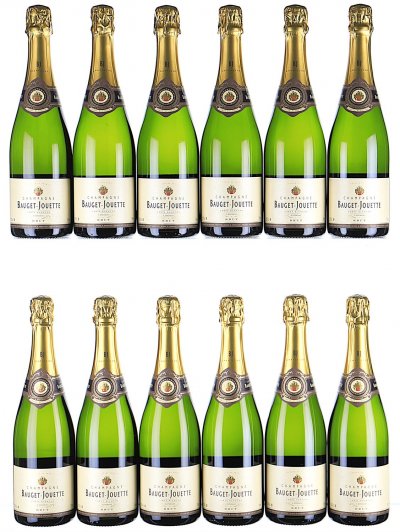 Bauget-Jouette, Carte Blanche Brut, Champagne - In Bond