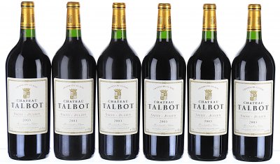 Chateau Talbot 4eme Cru Classe, Saint-Julien (Magnums)