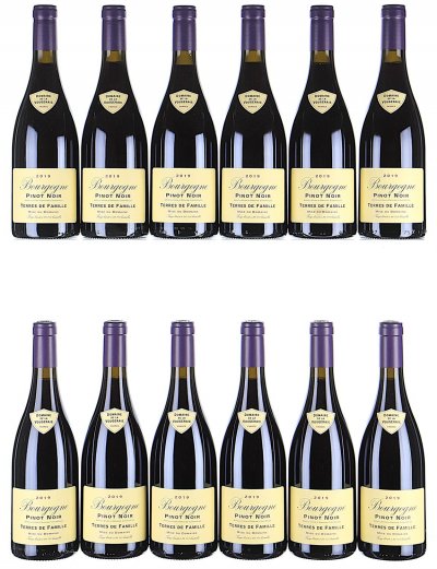 Domaine de la Vougeraie, Bourgogne, Terres de Famille Pinot Noir - In Bond