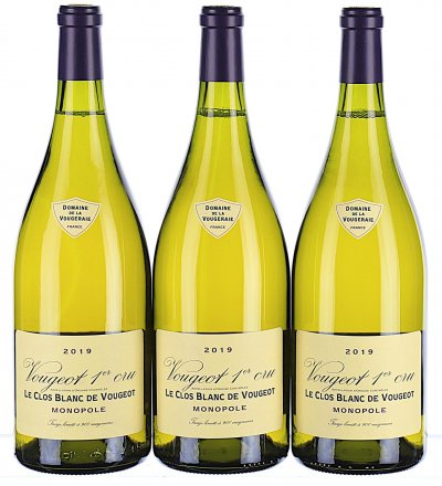 Domaine de la Vougeraie, Vougeot Premier Cru, Le Clos Blanc de Vougeot (Magnums)