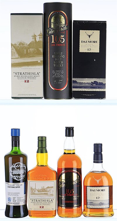 After Dinner Quartet of Whisky (Mixed Formats)