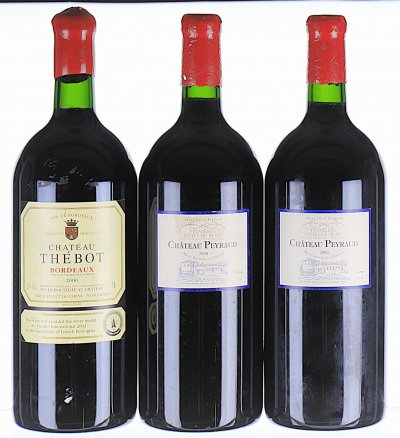 Mixed Lot of Bordeaux (Double Magnums)