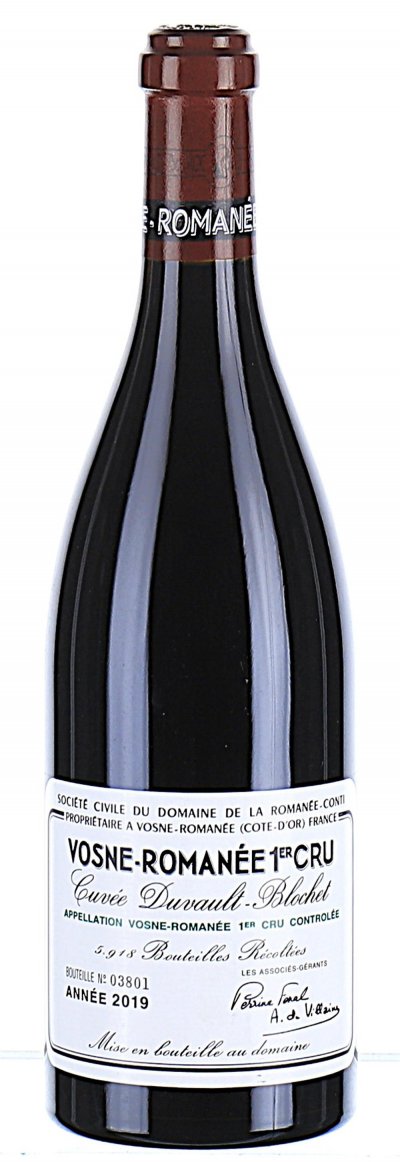 Domaine de la Romanee-Conti, Vosne-Romanee Premier Cru, Cuvee Duvault-Blochet