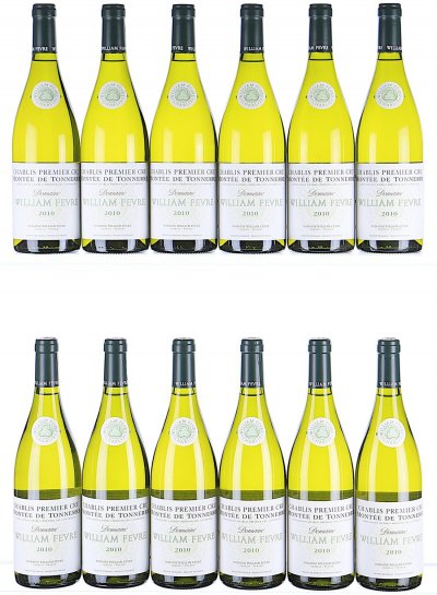 Domaine William Fevre, Chablis Premier Cru, Montee de Tonnerre - In Bond
