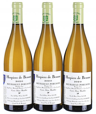 Hospices de Beaune (Jean-Claude Ramonet), Meursault-Porusot PC, Cuvee Jehan Humblot - In Bond