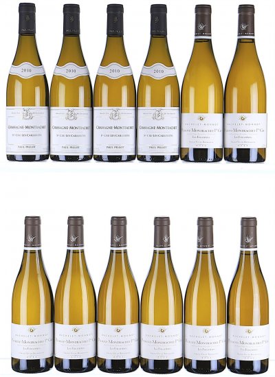 2010/2011 Mixed Lot of Fine White Burgundy - In Bond