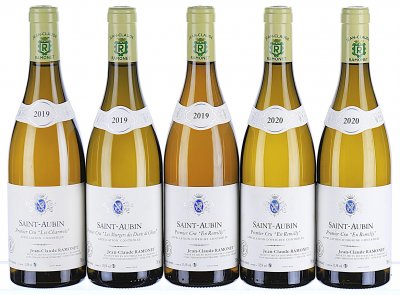 2019/2020 Mixed Lot of Jean-Claude Ramonet, Saint-Aubin Premier Cru - In Bond