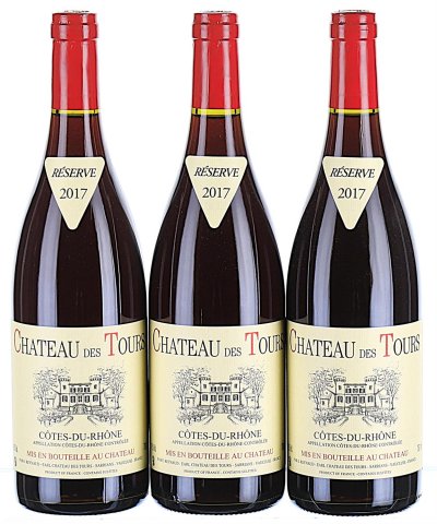 Chateau des Tours, Cotes du Rhone, Reserve - In Bond