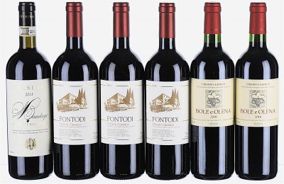 2013/2016 Mixed Lot of Chianti Classico: Flesina, Isole e Olena, and Fontodi