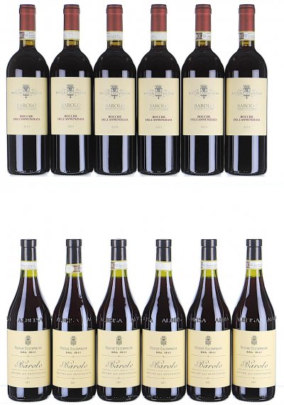 2019/2021 Mixed Lot of Rocche Costamagna, Barolo, Rocche dell'Annunziata - In Bond