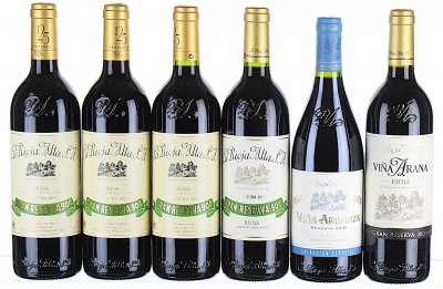 2007/2010/2012 Mixed Lot of La Rioja Alta