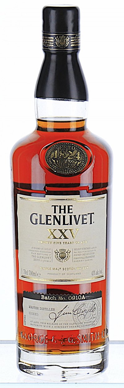 Glenlivet, Single Malt XXV 25YO, Speyside