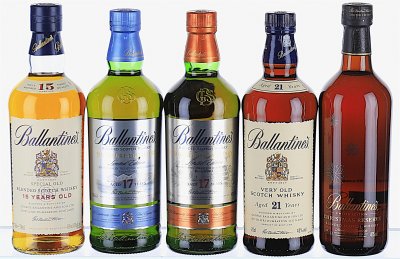 Mixed Lot of Ballantine's Whisky