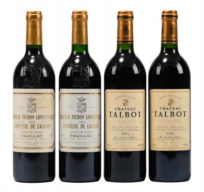 1994/1995 Mixed Lot from Pauillac and Saint Julien