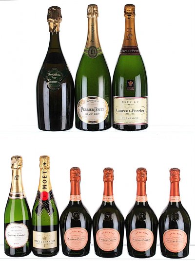 NV/1999 Mixed Lot of Vintage and Non-Vintage Champagne (Mixed Formats)