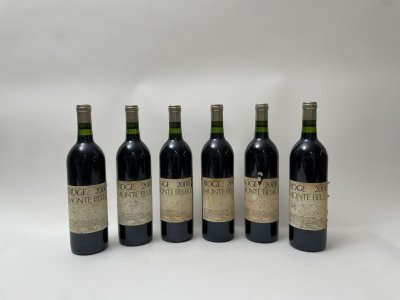 Ridge, California Cabernet Sauvignon Monte Bello, Santa Cruz Mountains