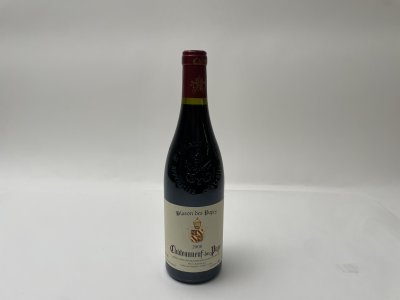 Blason Papes, Cellier des Dauphins, Chateauneuf-du-Pape