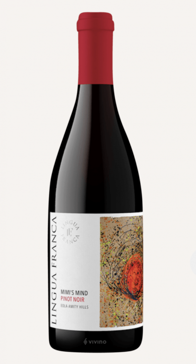 Lingua Franca, Mimi's Mind Pinot Noir, Eola-Amity Hills