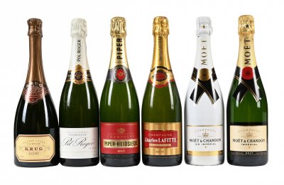 A Mixed Lot of NV Champagne